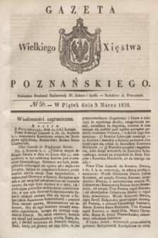 Gazeta Wielkiego Xięstwa Poznańskiego. 1838, № 58 (9 marca)