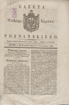 Gazeta Wielkiego Xięstwa Poznańskiego. 1838, № 269 (16 listopada)