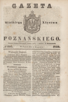 Gazeta Wielkiego Xięstwa Poznańskiego. 1840, № 207 (4 września)