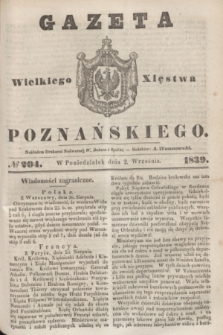 Gazeta Wielkiego Xięstwa Poznańskiego. 1839, № 204 (2 września)