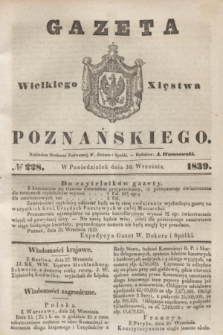 Gazeta Wielkiego Xięstwa Poznańskiego. 1839, № 228 (30 września)