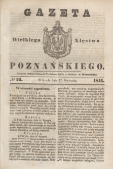 Gazeta Wielkiego Xięstwa Poznańskiego. 1841, № 22 (27 stycznia)