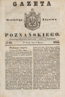 Gazeta Wielkiego Xięstwa Poznańskiego. 1841, № 52 (3 marca)