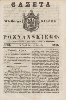 Gazeta Wielkiego Xięstwa Poznańskiego. 1841, № 94 (23 kwietnia)