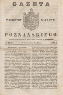 Gazeta Wielkiego Xięstwa Poznańskiego. 1841, № 170 (24 lipca)