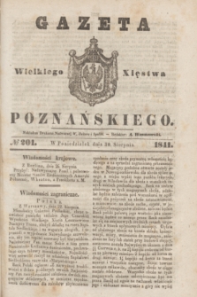 Gazeta Wielkiego Xięstwa Poznańskiego. 1841, № 201 (30 sierpnia)