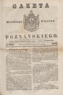 Gazeta Wielkiego Xięstwa Poznańskiego. 1841, № 207 (6 września)