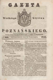 Gazeta Wielkiego Xięstwa Poznańskiego. 1841, № 237 (11 października)