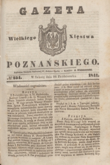 Gazeta Wielkiego Xięstwa Poznańskiego. 1841, № 254 (30 października)