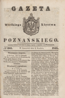 Gazeta Wielkiego Xięstwa Poznańskiego. 1841, № 282 (2 grudnia)