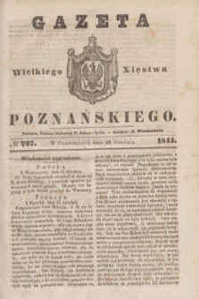 Gazeta Wielkiego Xięstwa Poznańskiego. 1841, № 297 (20 grudnia) + dod.