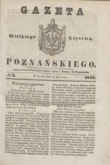 Gazeta Wielkiego Xięstwa Poznańskiego. 1842, № 3 (5 stycznia)