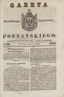 Gazeta Wielkiego Xięstwa Poznańskiego. 1842, № 26 (1 lutego)