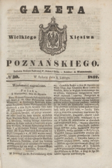 Gazeta Wielkiego Xięstwa Poznańskiego. 1842, № 30 (5 lutego)
