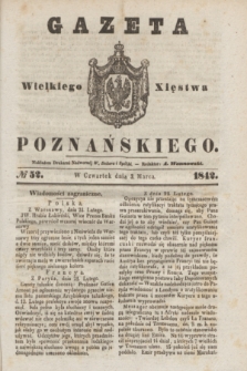 Gazeta Wielkiego Xięstwa Poznańskiego. 1842, № 52 (3 marca)