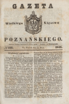 Gazeta Wielkiego Xięstwa Poznańskiego. 1842, № 123 (31 maja)