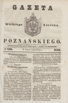 Gazeta Wielkiego Xięstwa Poznańskiego. 1842, № 156 (8 lipca)