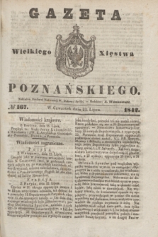 Gazeta Wielkiego Xięstwa Poznańskiego. 1842, № 167 (21 lipca)