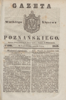 Gazeta Wielkiego Xięstwa Poznańskiego. 1842, № 170 (25 lipca)