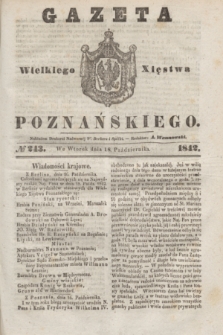 Gazeta Wielkiego Xięstwa Poznańskiego. 1842, № 243 (18 października)