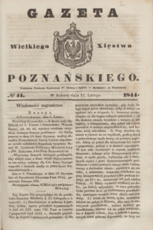 Gazeta Wielkiego Xięstwa Poznańskiego. 1844, № 41 (17 lutego)