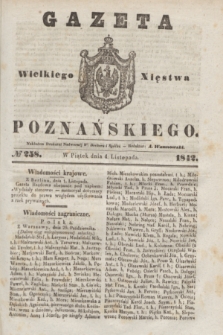Gazeta Wielkiego Xięstwa Poznańskiego. 1842, № 258 (4 listopada)
