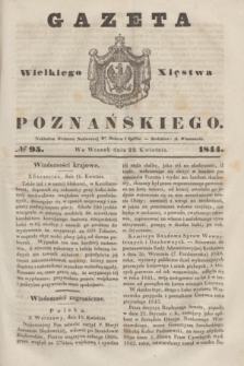 Gazeta Wielkiego Xięstwa Poznańskiego. 1844, № 95 (23 kwietnia)