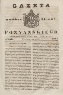 Gazeta Wielkiego Xięstwa Poznańskiego. 1844, № 180 (3 sierpnia)