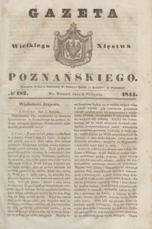 Gazeta Wielkiego Xięstwa Poznańskiego. 1844, № 182 (6 sierpnia)