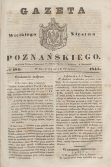 Gazeta Wielkiego Xięstwa Poznańskiego. 1844, № 184 (8 sierpnia)