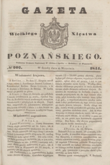 Gazeta Wielkiego Xięstwa Poznańskiego. 1844, № 207 (4 września)