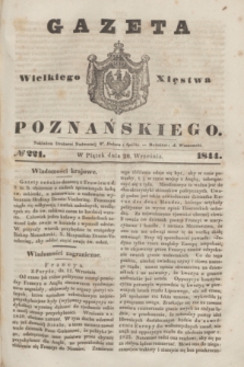 Gazeta Wielkiego Xięstwa Poznańskiego. 1844, № 221 (20 września)