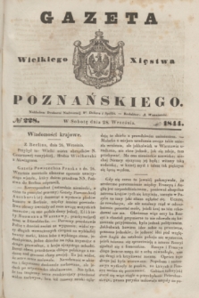 Gazeta Wielkiego Xięstwa Poznańskiego. 1844, № 228 (28 września)