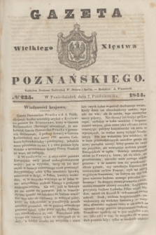 Gazeta Wielkiego Xięstwa Poznańskiego. 1844, № 235 (7 października)