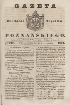 Gazeta Wielkiego Xięstwa Poznańskiego. 1844, № 247 (21 października)