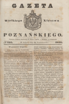 Gazeta Wielkiego Xięstwa Poznańskiego. 1844, № 252 (26 października)