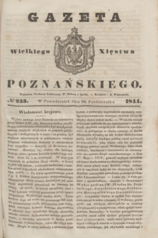 Gazeta Wielkiego Xięstwa Poznańskiego. 1844, № 253 (28 października)