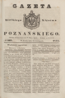 Gazeta Wielkiego Xięstwa Poznańskiego. 1844, № 267 (13 listopada)
