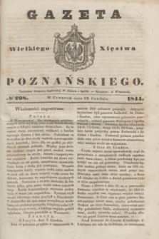 Gazeta Wielkiego Xięstwa Poznańskiego. 1844, № 298 (19 grudnia)