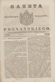 Gazeta Wielkiego Xięstwa Poznańskiego. 1845, № 24 (29 stycznia)