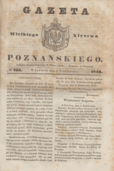 Gazeta Wielkiego Xięstwa Poznańskiego. 1843, № 233 (5 października)