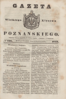 Gazeta Wielkiego Xięstwa Poznańskiego. 1843, № 236 (9 października)
