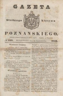 Gazeta Wielkiego Xięstwa Poznańskiego. 1843, № 242 (16 października)