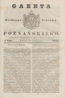 Gazeta Wielkiego Xięstwa Poznańskiego. 1843, № 258 (3 listopada)