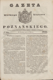 Gazeta Wielkiego Xięstwa Poznańskiego. 1845, № 54 (5 marca)