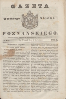 Gazeta Wielkiego Xięstwa Poznańskiego. 1845, № 81 (8 kwietnia)