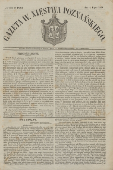 Gazeta W. Xięstwa Poznańskiego. 1845, № 153 (4 lipca)