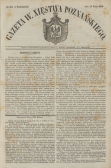 Gazeta W. Xięstwa Poznańskiego. 1845, № 161 (14 lipca)