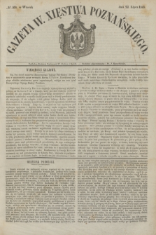 Gazeta W. Xięstwa Poznańskiego. 1845, № 168 (22 lipca)