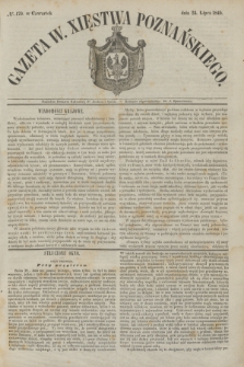 Gazeta W. Xięstwa Poznańskiego. 1845, № 170 (24 lipca)